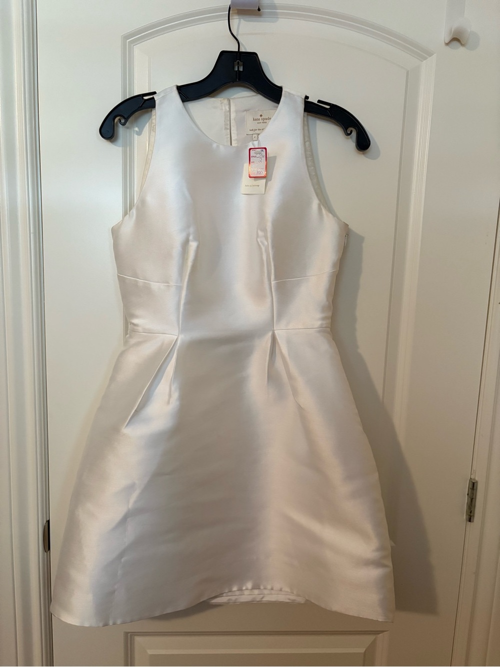 kate spade White Sleeveless A-Line Dress